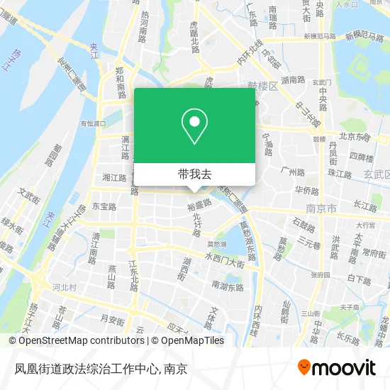 凤凰街道政法综治工作中心地图