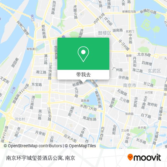 南京环宇城玺荟酒店公寓地图