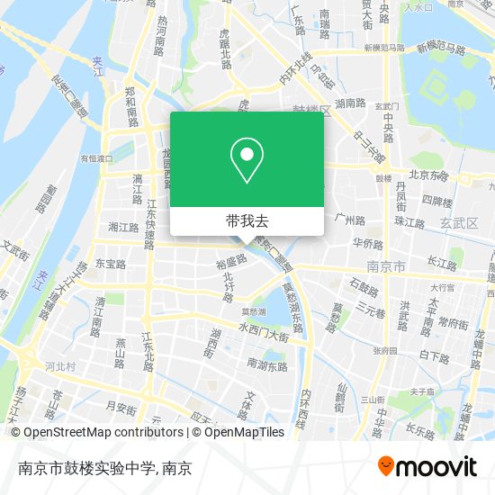 南京市鼓楼实验中学地图