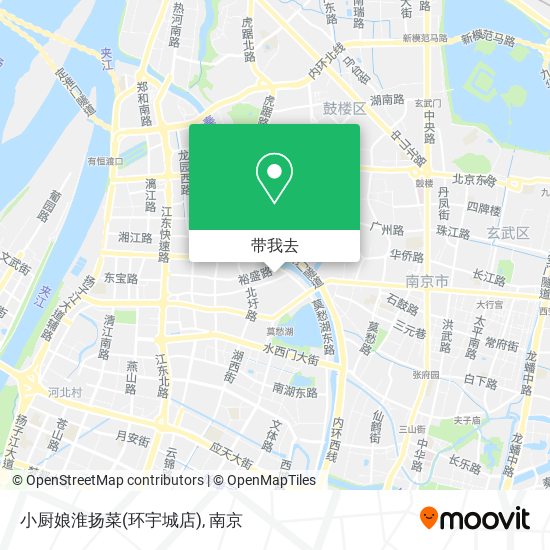 小厨娘淮扬菜(环宇城店)地图