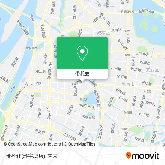 港盈轩(环宇城店)地图