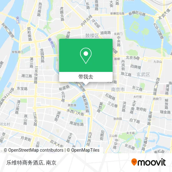 乐维特商务酒店地图