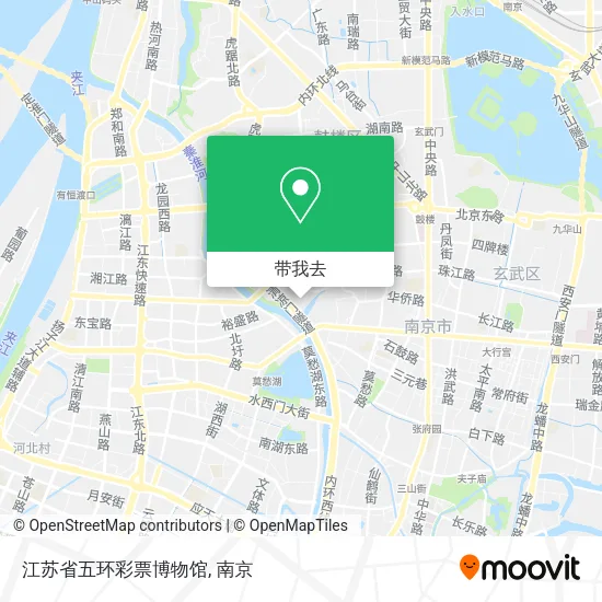 江苏省五环彩票博物馆地图