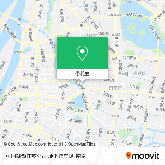 中国移动江苏公司-地下停车场地图