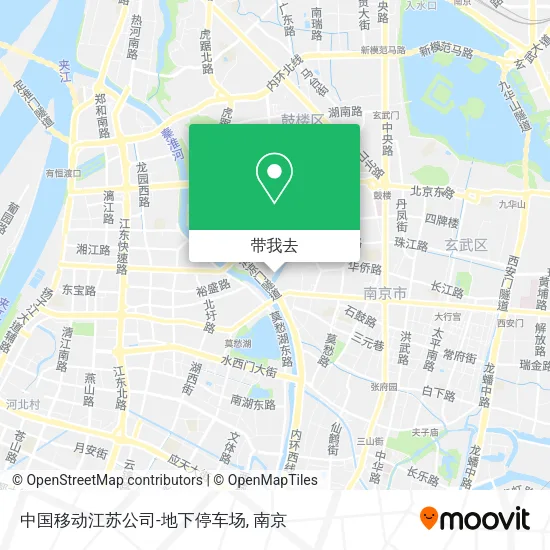 中国移动江苏公司-地下停车场地图