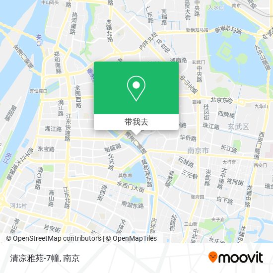 清凉雅苑-7幢地图