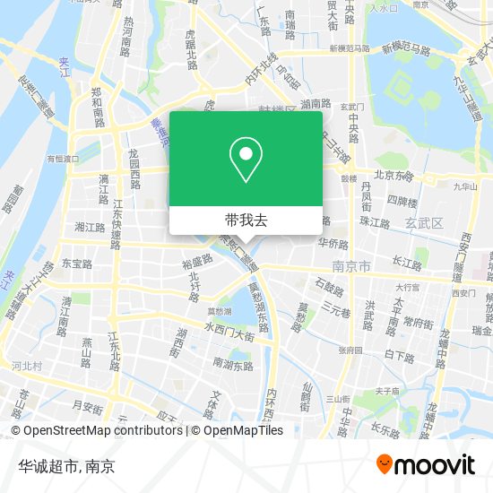 华诚超市地图