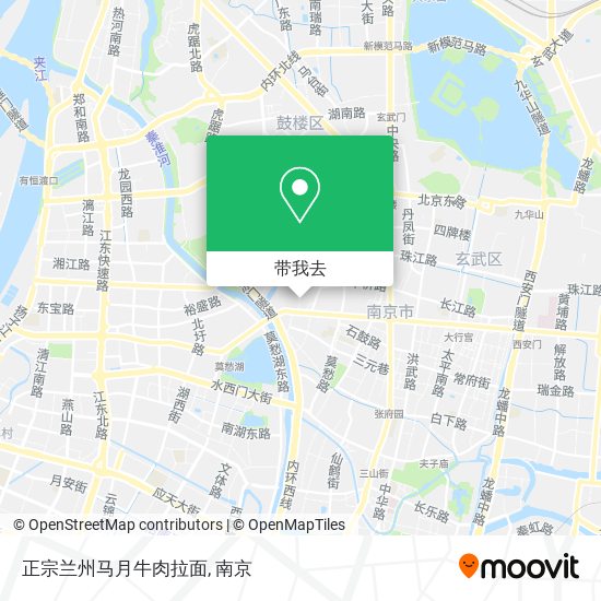 正宗兰州马月牛肉拉面地图