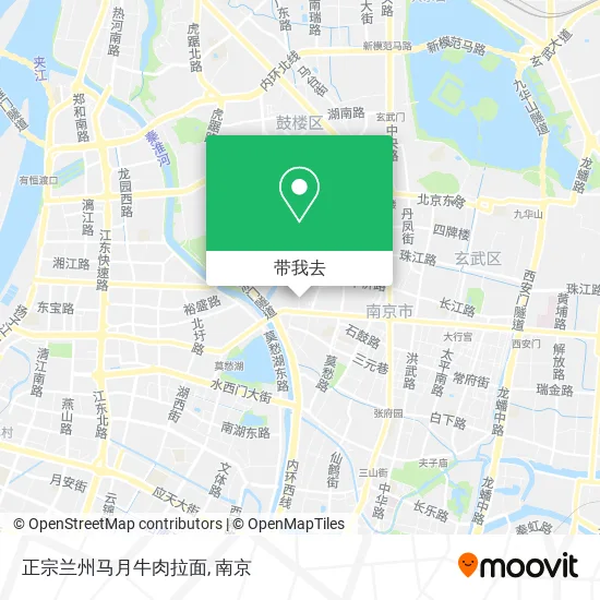 正宗兰州马月牛肉拉面地图