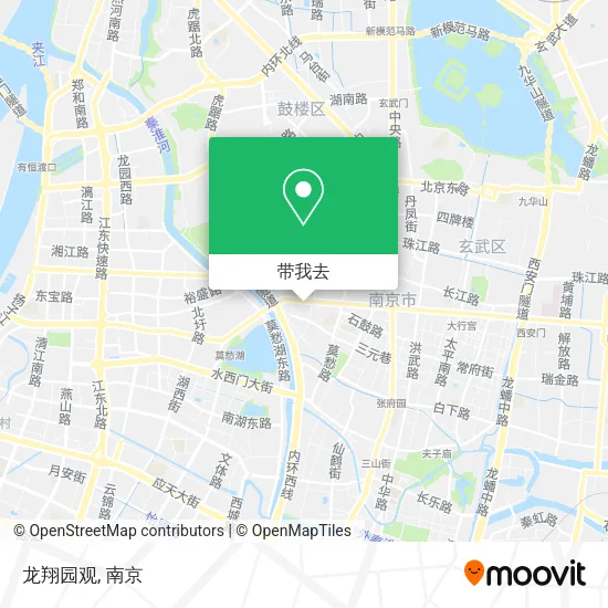 龙翔园观地图