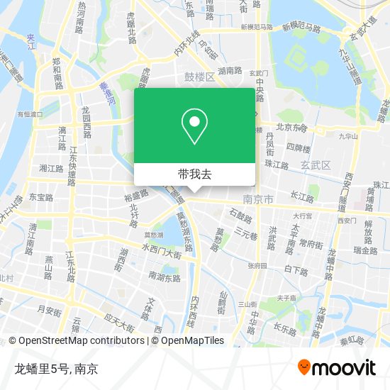 龙蟠里5号地图