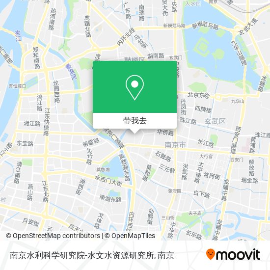 南京水利科学研究院-水文水资源研究所地图