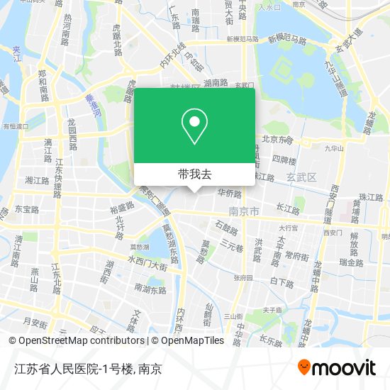 江苏省人民医院-1号楼地图