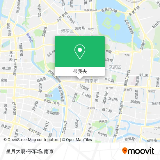 星月大厦-停车场地图