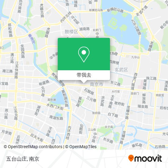 五台山庄地图