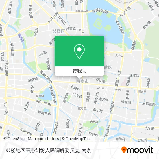 鼓楼地区医患纠纷人民调解委员会地图