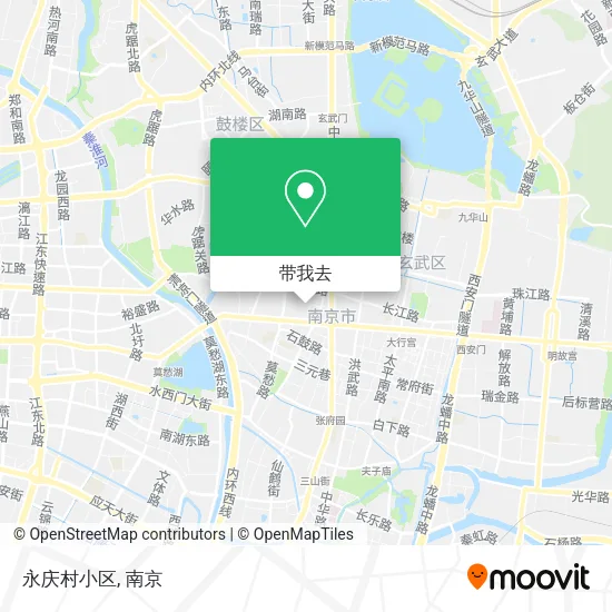 永庆村小区地图
