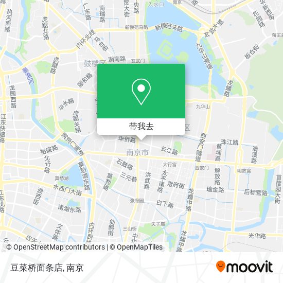 豆菜桥面条店地图