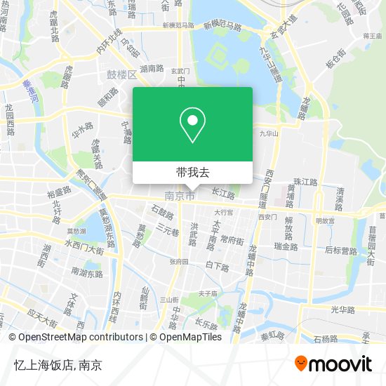 忆上海饭店地图