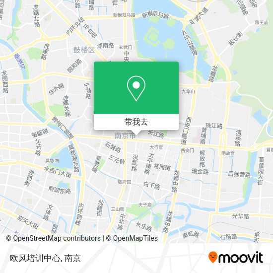欧风培训中心地图