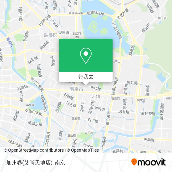 加州卷(艾尚天地店)地图