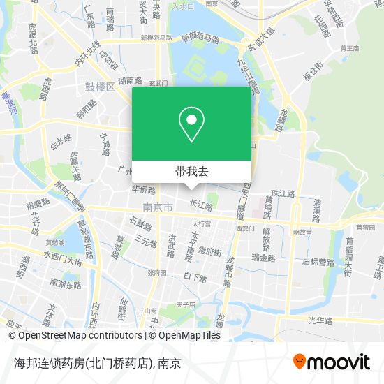 海邦连锁药房(北门桥药店)地图