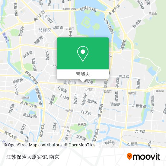 江苏保险大厦宾馆地图