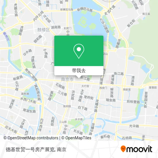 德基世贸一号房产展览地图