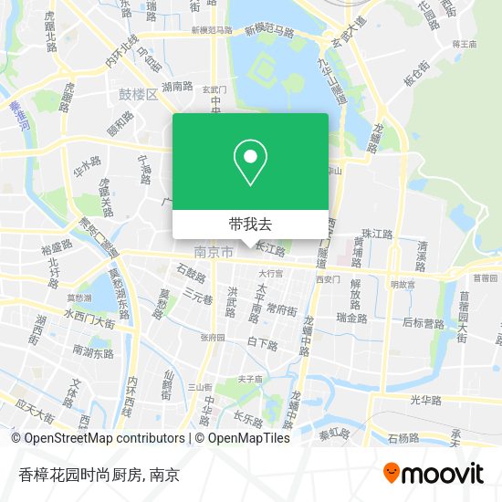 香樟花园时尚厨房地图