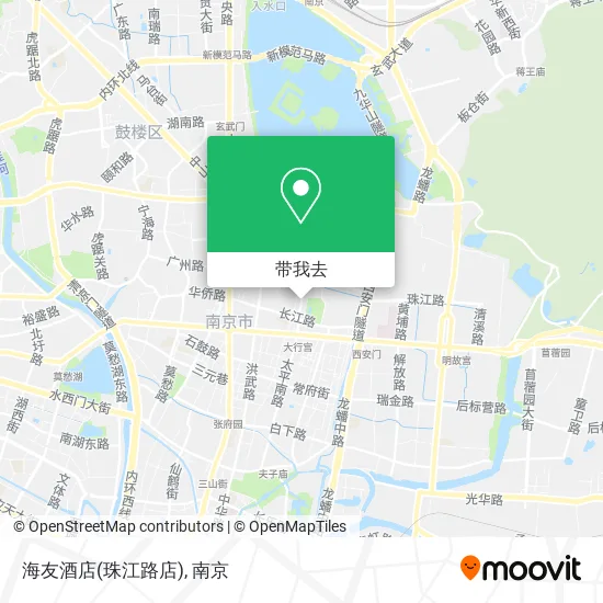 海友酒店(珠江路店)地图