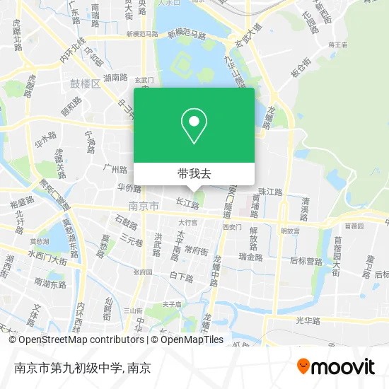 南京市第九初级中学地图
