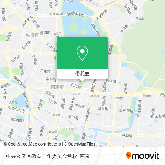 中共玄武区教育工作委员会党校地图