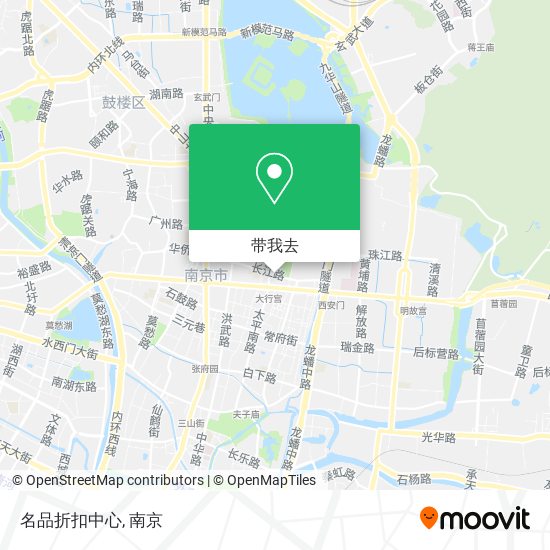 名品折扣中心地图