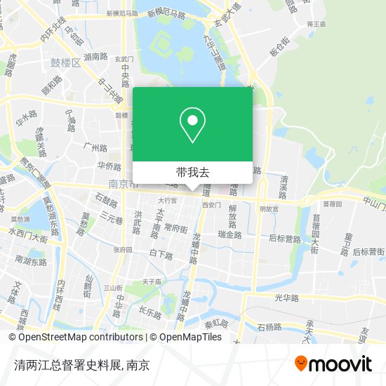 清两江总督署史料展地图