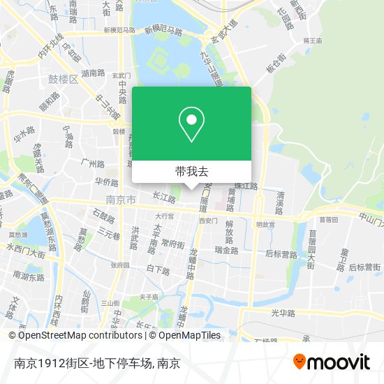 南京1912街区-地下停车场地图