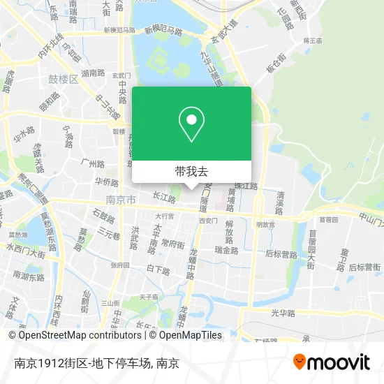 南京1912街区-地下停车场地图