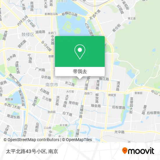 太平北路43号小区地图