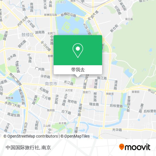 中国国际旅行社地图