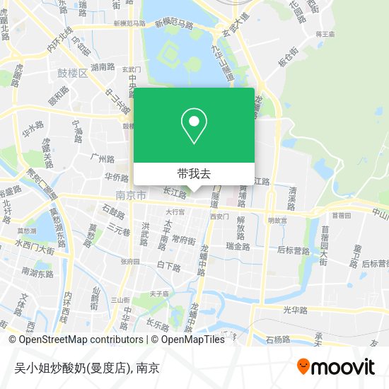 吴小姐炒酸奶(曼度店)地图