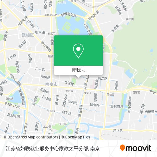 江苏省妇联就业服务中心家政太平分部地图