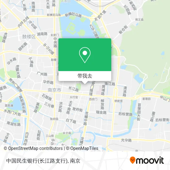 中国民生银行(长江路支行)地图
