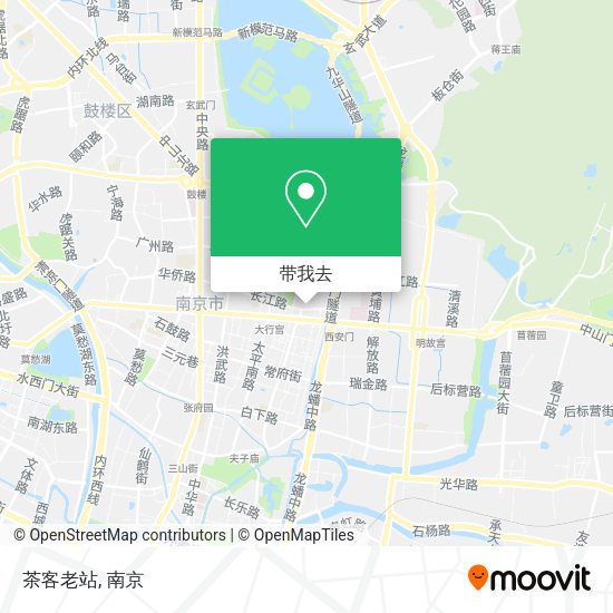 茶客老站地图