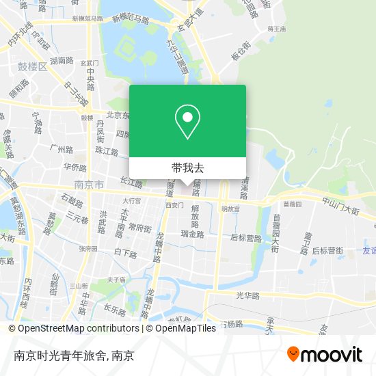 南京时光青年旅舍地图