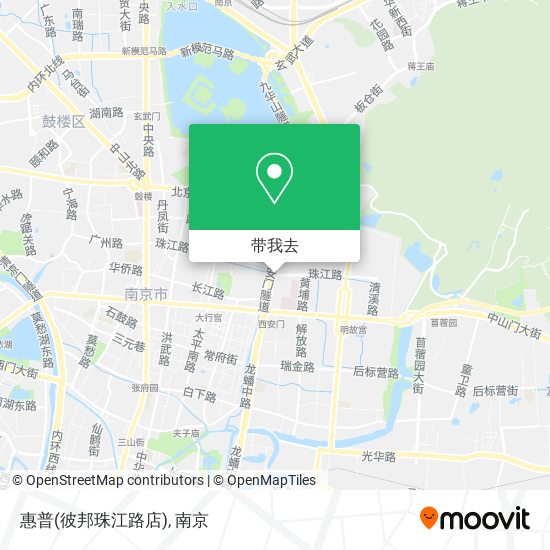 惠普(彼邦珠江路店)地图