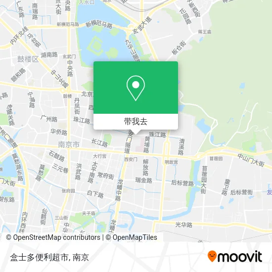 盒士多便利超市地图