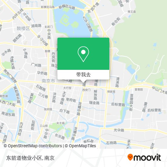 东箭道物业小区地图