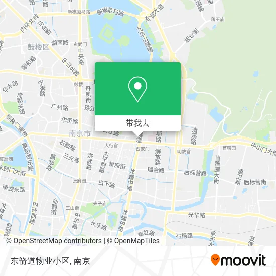 东箭道物业小区地图