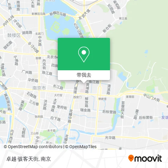 卓越·骇客天街地图