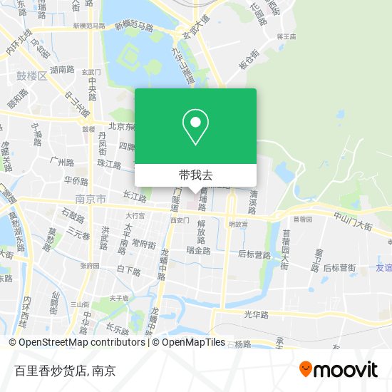 百里香炒货店地图