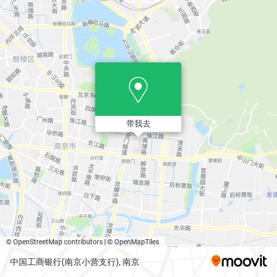 中国工商银行(南京小营支行)地图